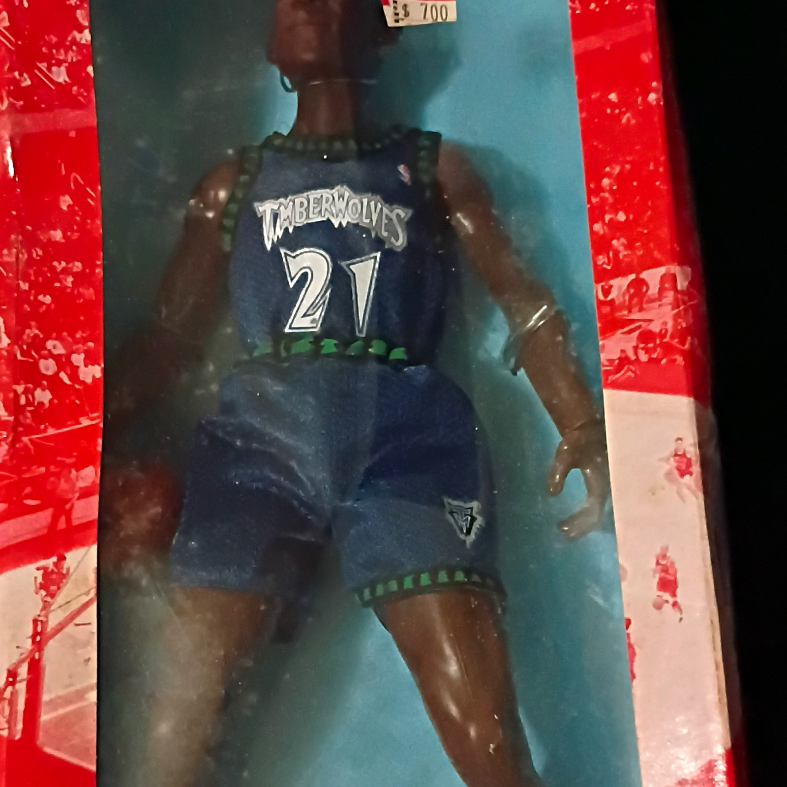 Starting Lineup Kevin Garnett Minnesota Timberwolves #21 Basketball Figure
