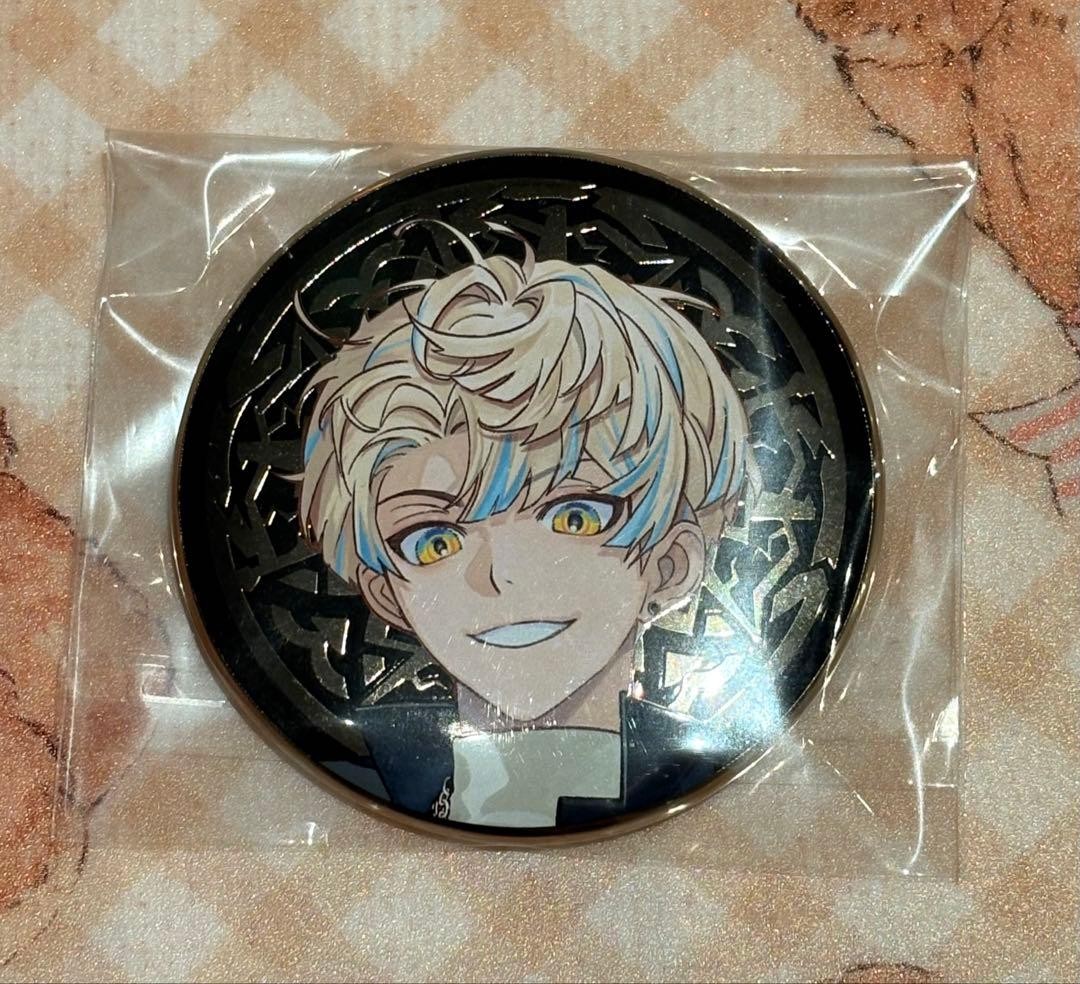 NIJISANJI YANKEE ROAD Mana Hiiragi Can Badge