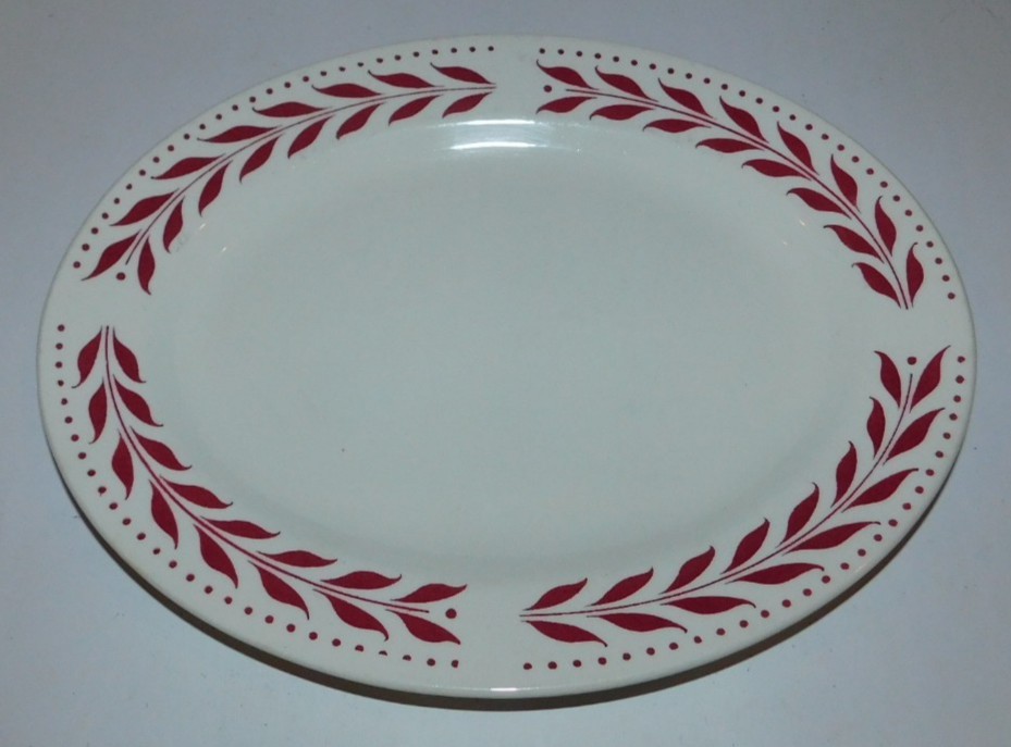 BEAUTIFUL VINTAGE HOMER LAUGHLIN PLATTER 11 5/8 BEAUTIFUL VINTAGE HOMER LAUGHLIN PLATTER 11 5/8