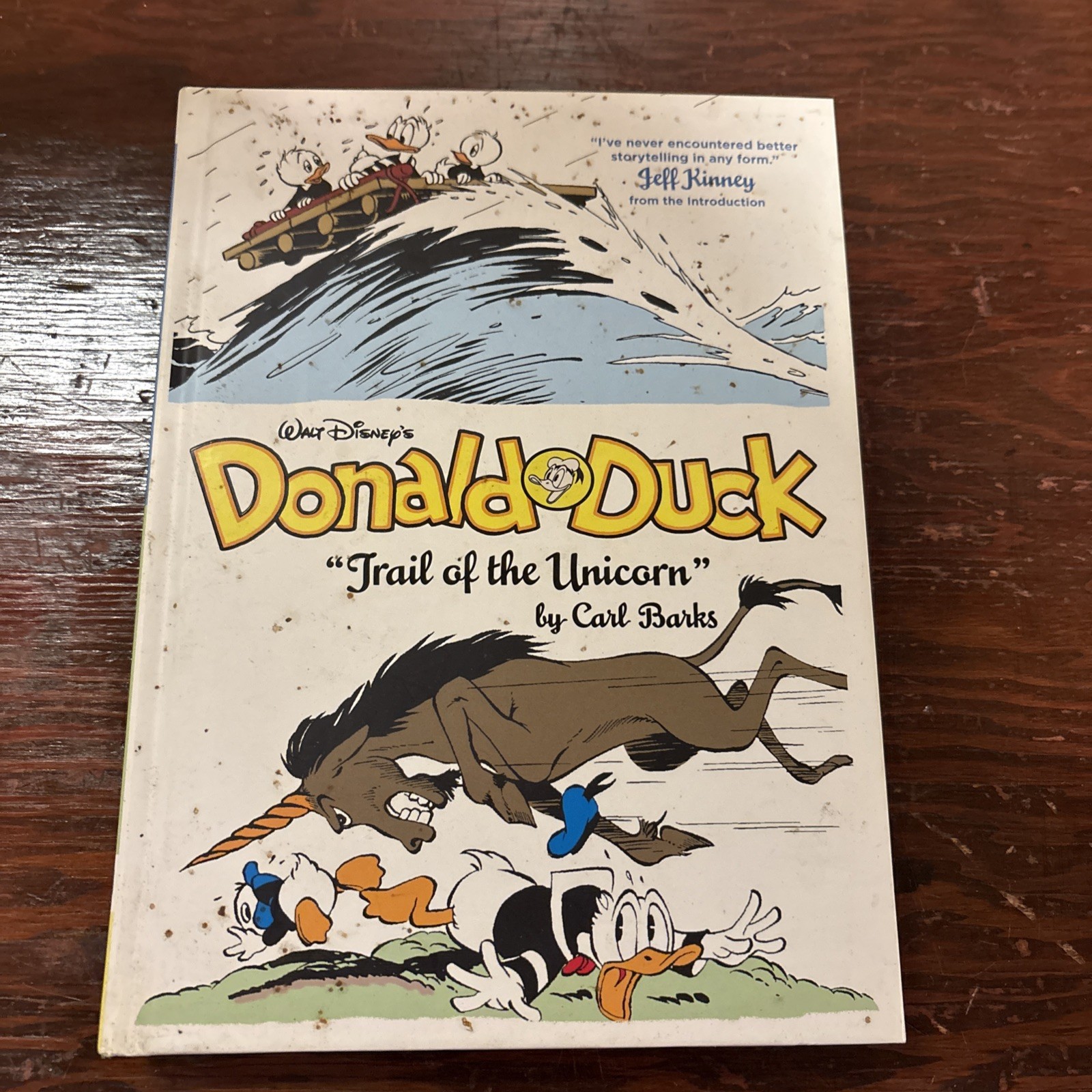 Walt Disney's Donald Duck Trail Of The Unicorn by Carl Banks Hardcover Vol 8