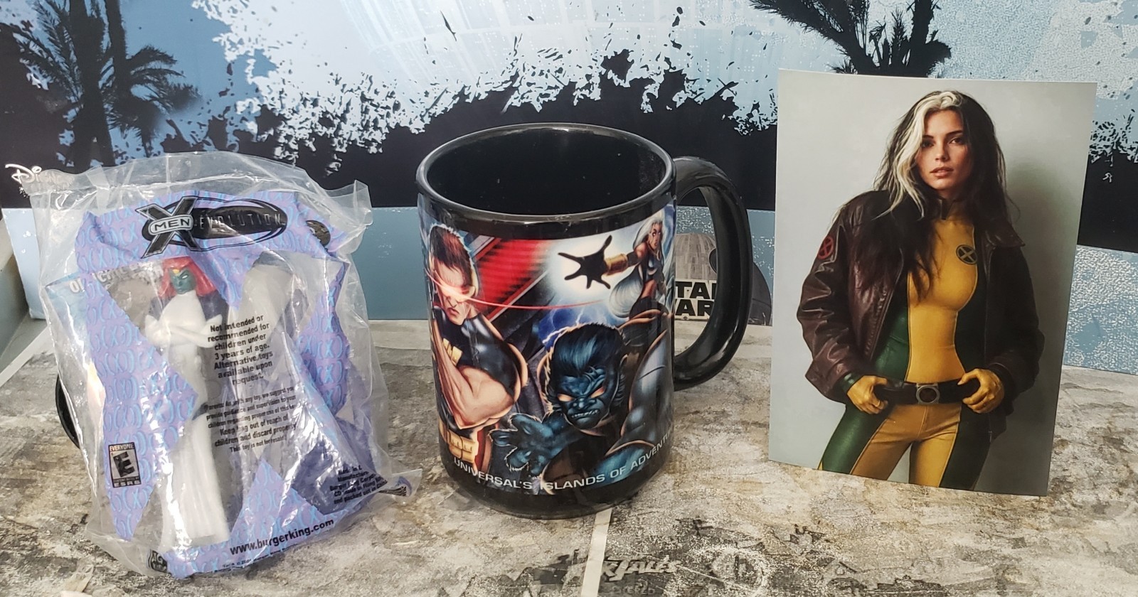 Universal\'s Islands Of Adventure X-Men Mug 4x6 Inde Navarratte Photo Mystique 