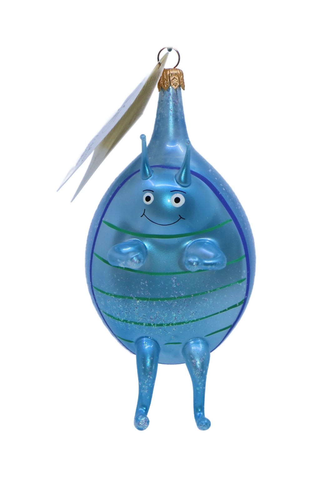 Radko Italian BLUE BUG  CHRISTMAS Ornament NWT