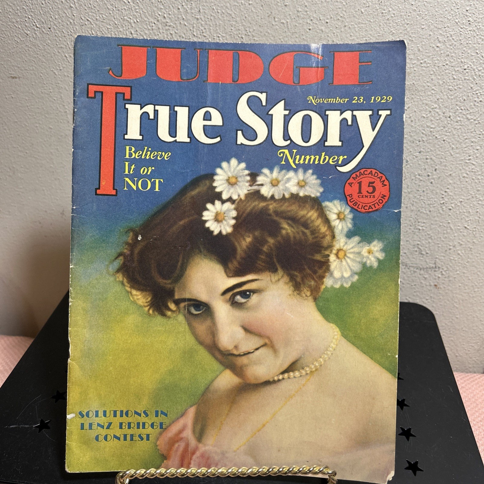November 1929 Issue - JUDGE Magazine  True Story Number Believe it or Not