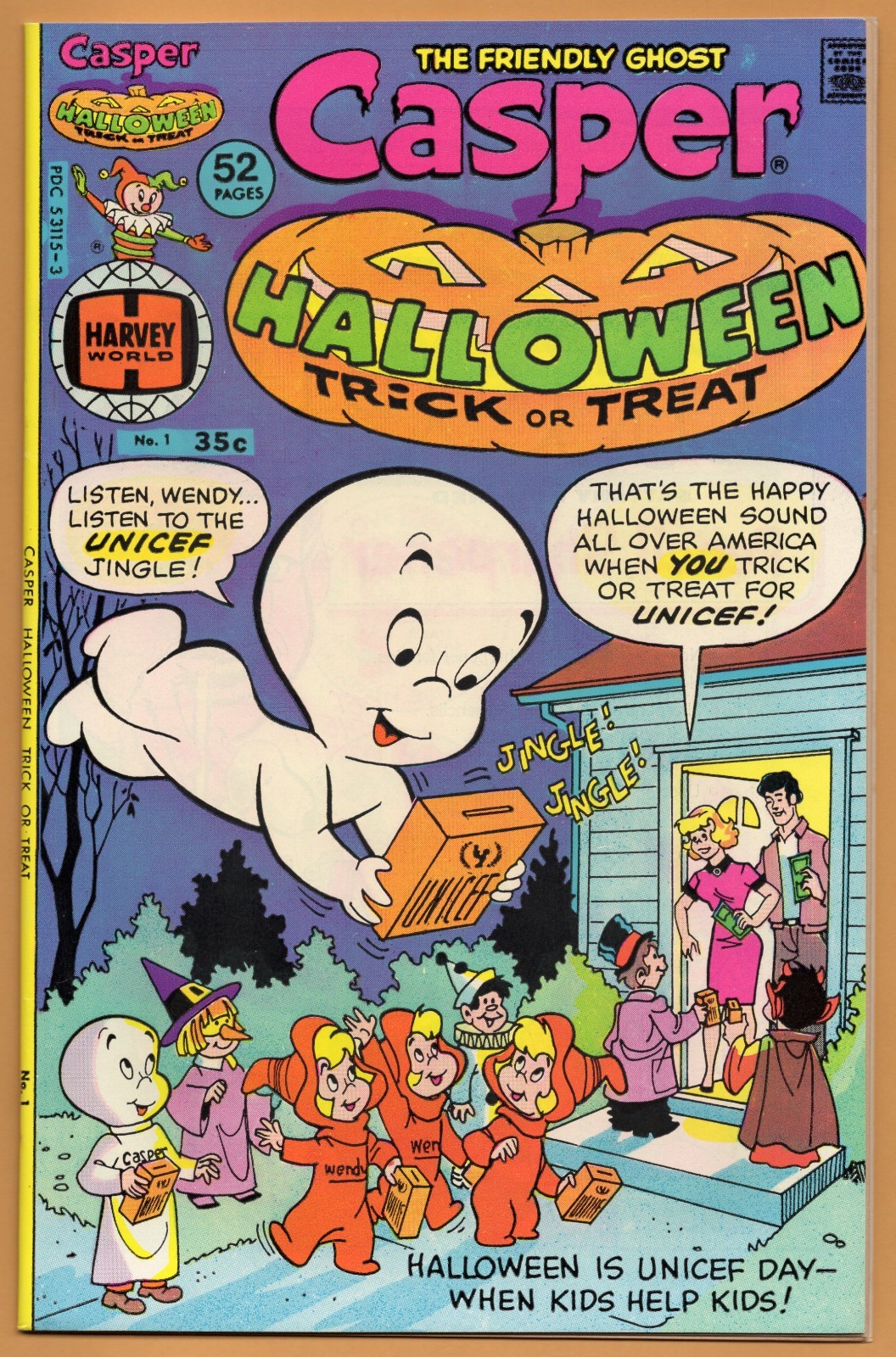 CASPER - HALLOWEEN TRICK OR TREAT   # 1    9.4        NEAR MINT