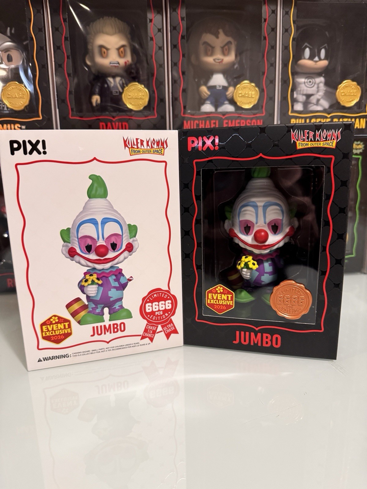 NEW Thrilljoy PIX KILLER KLOWNS Jumbo CONFIRMED HERO NEW Thrilljoy PIX KILLER KLOWNS Jumbo CONFIRMED HERO