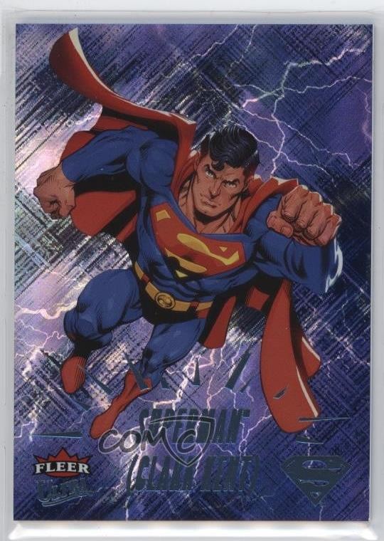 2026 Fleer Ultra Superman Electric Foil 66/123 Superman (Clark Kent) #44 0r46