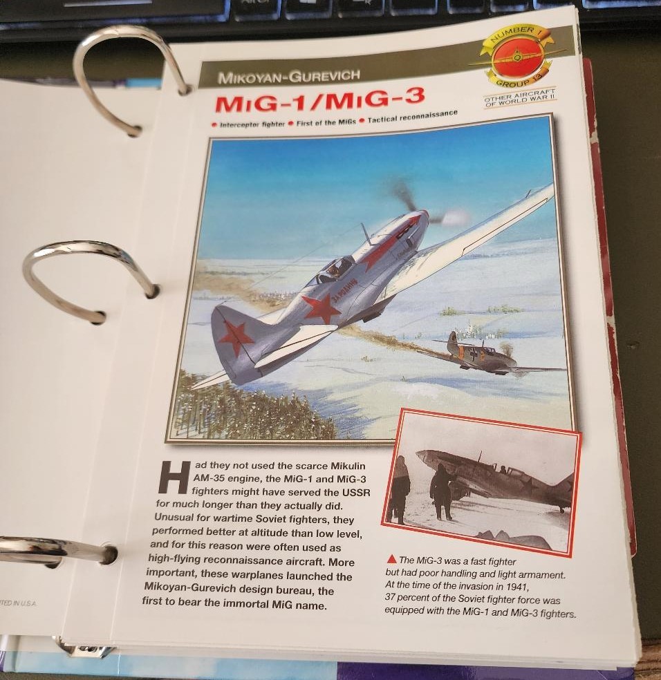 AIRCRAFT OF THE WORLD OTHER AIRCRAFT OF WW II MIG -1 / MIG-3