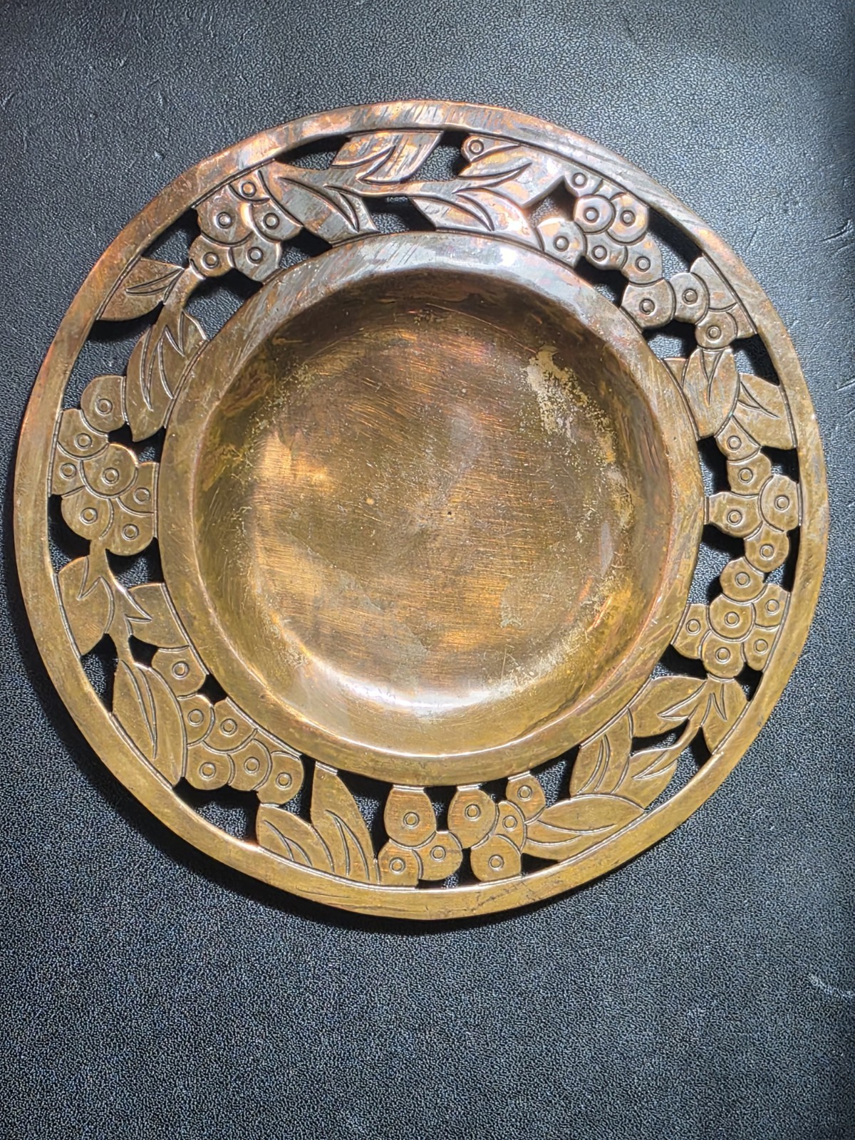 Victoria Taxco Mexico copper plate, numbered #468
