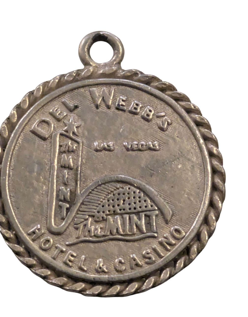 Del Webb\'s The Mint Hotel & Casino Las Vegas Vintage Pendant Del Webb\'s The Mint Hotel & Casino Las Vegas Vintage Pendant