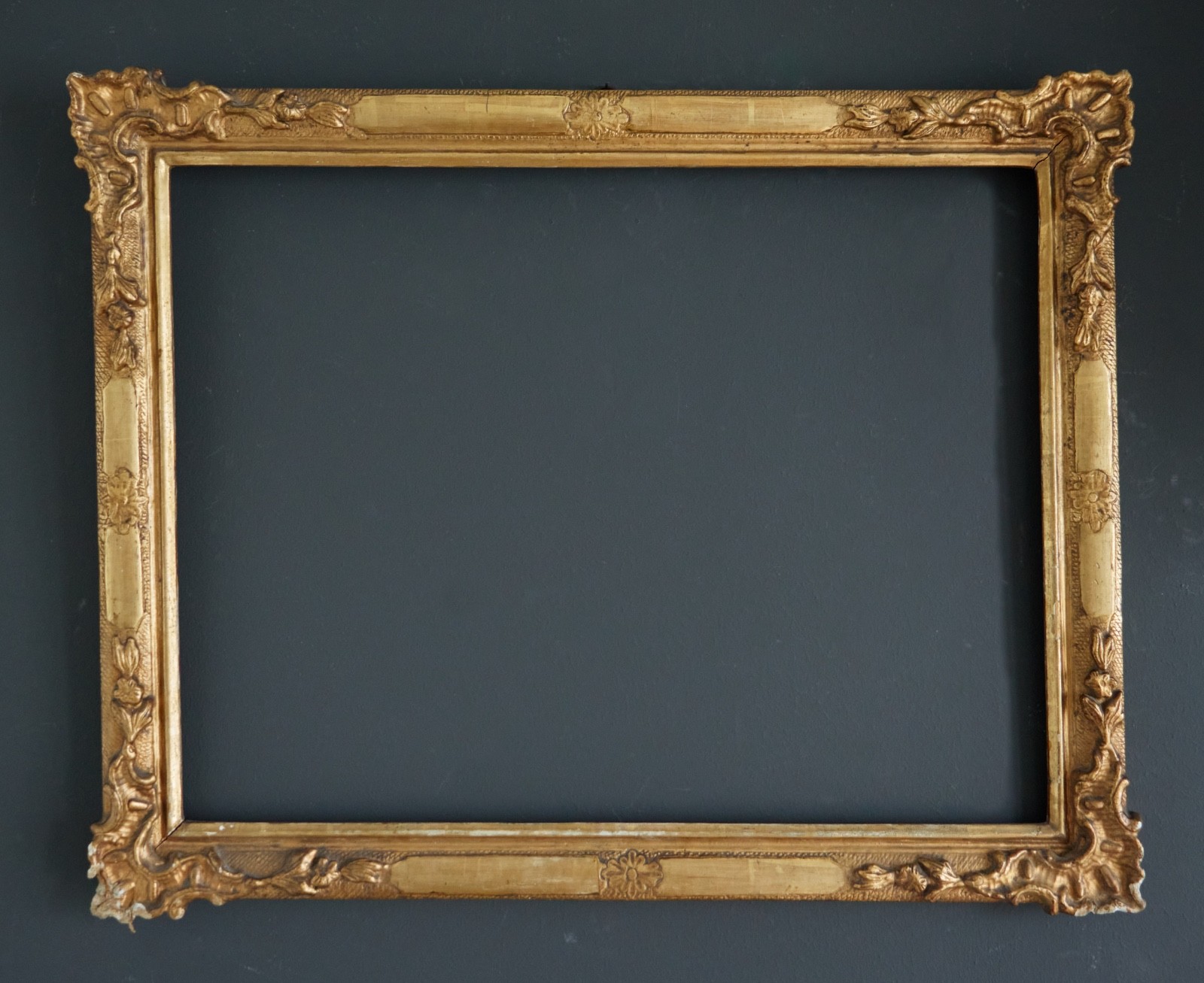 Cartapesta Gold Plated Frame / Paper Mache / Paper Mache - 18th century - Rococo