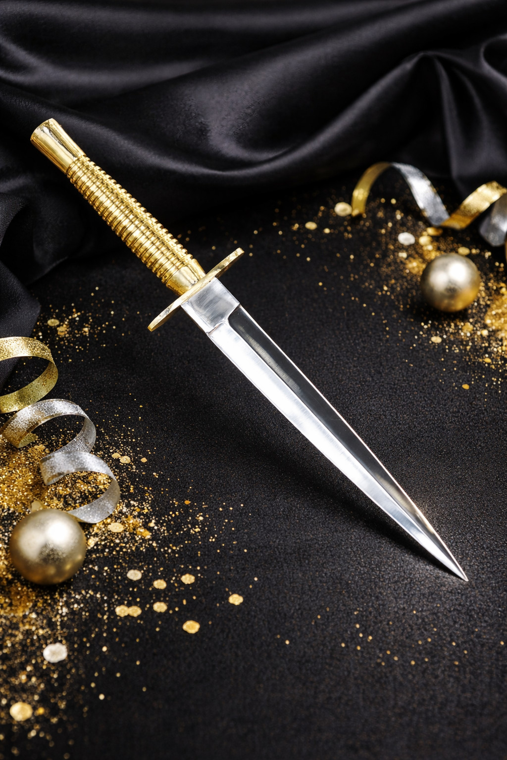 Handcrafted Double Edged Carbon Steel Fixed Blade Dagger Gift & Collector Knife