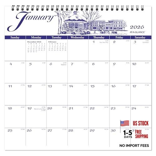 Wall Calendar, 12\