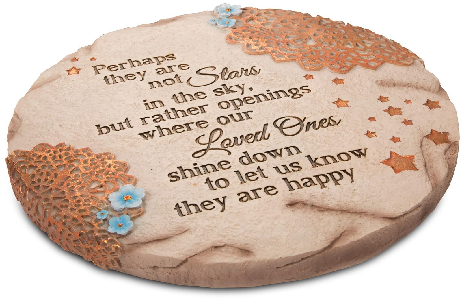 Pavilion Gift Company 19058 Light Your Way Memorial Garden Stone, 10-Inch