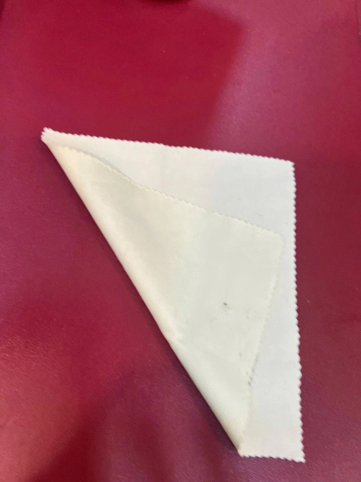 Sarten Círculo 1 Used blue glass cleaning cloth white color Basket