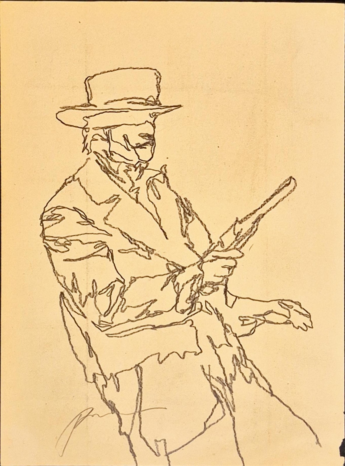 Phil Hale Drawings of the Three Dark Tower Original preliminary drawing Art King