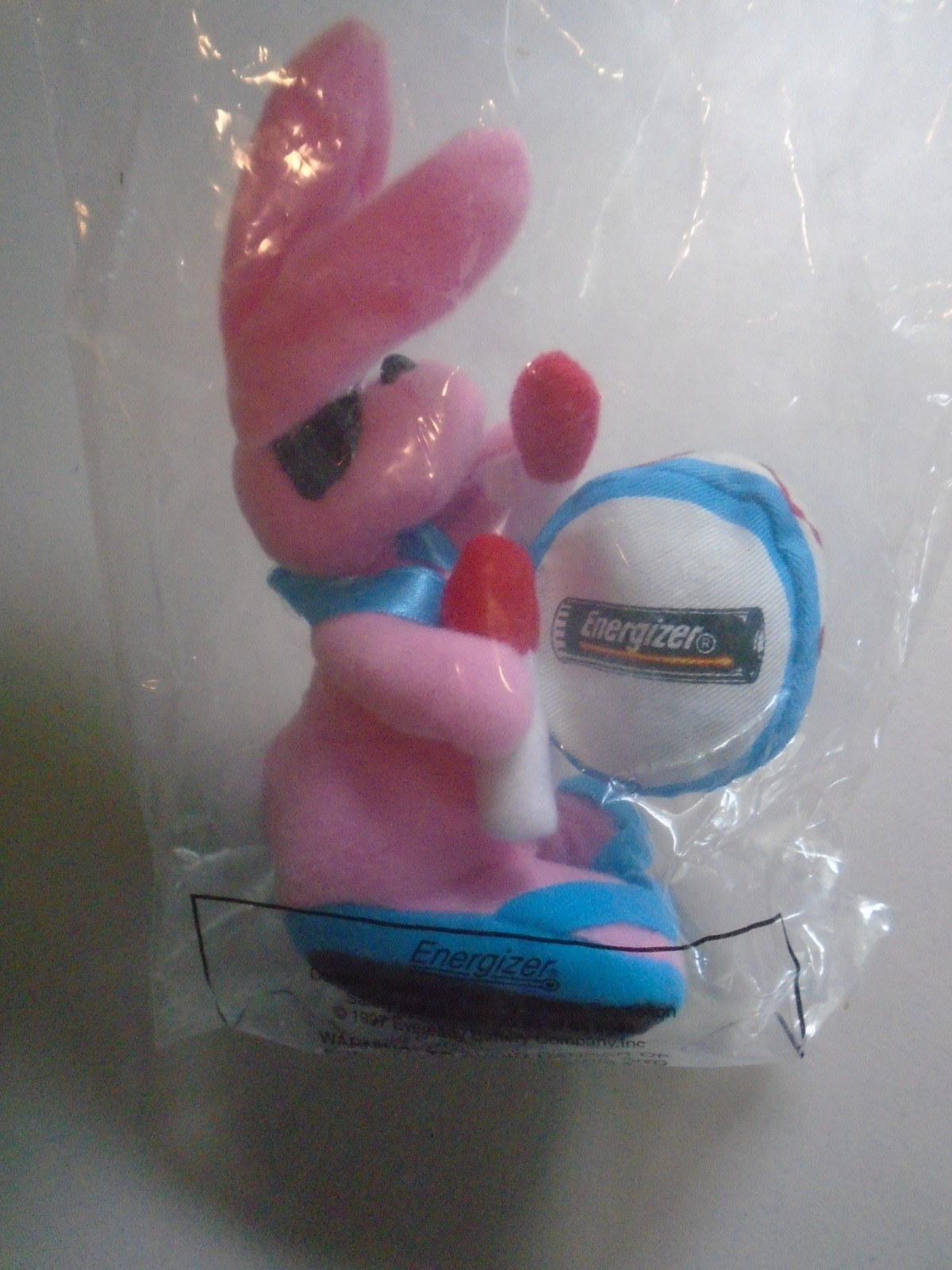 Energizer Bunny Plush 6” Toy NIP Vintage 1997