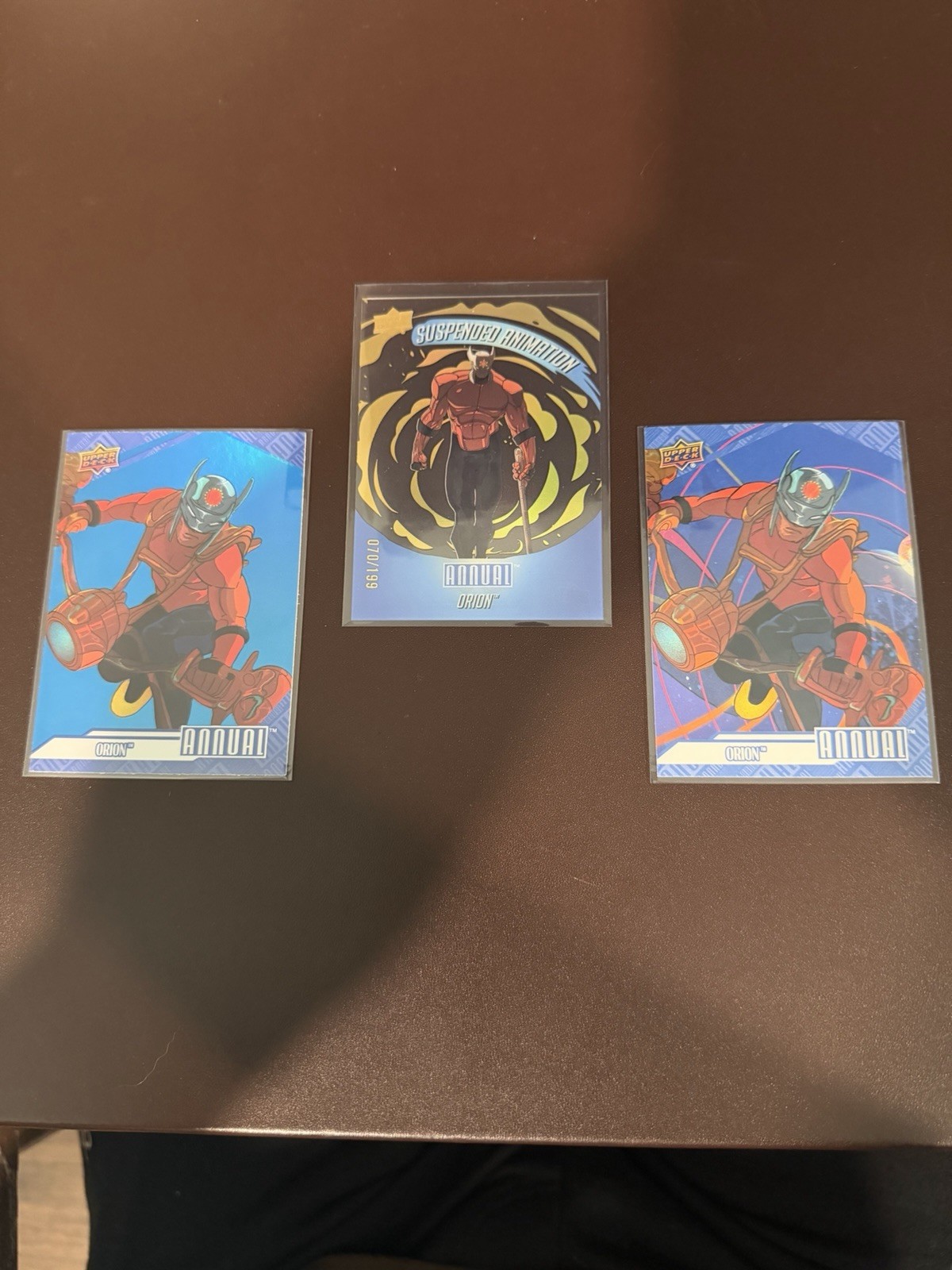 2024-25 Upper Deck DC Annual Orion Lot Suspended Animation /199 #38 Blue