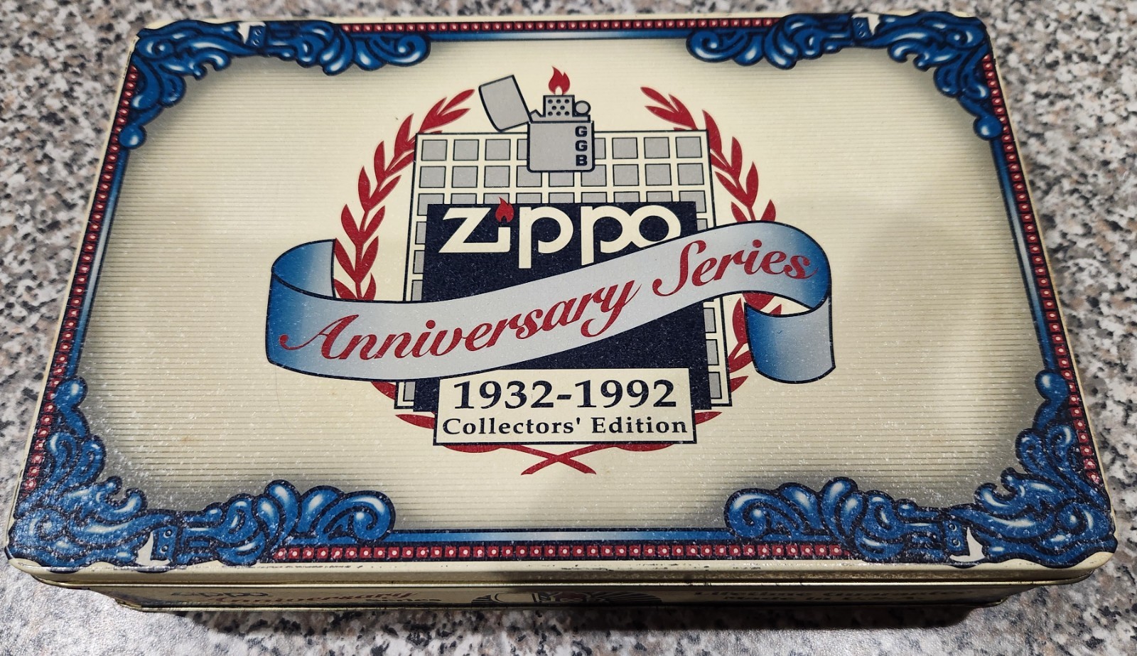 Zippo 60th Anniversary Collection Set 1932-1992 6 Lighters Tin Pins Guides