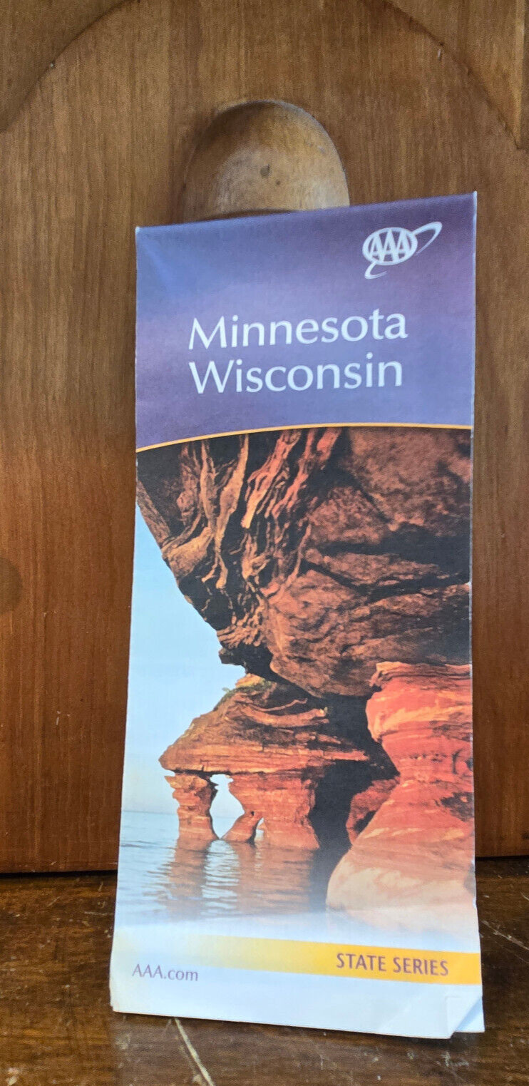 FOLDING MAP OF MINNESOTA & WISCONSIN STATE SERIES / HUGE FOLDOUT 2012 FOLDING MAP OF MINNESOTA & WISCONSIN STATE SERIES / HUGE FOLDOUT 2012