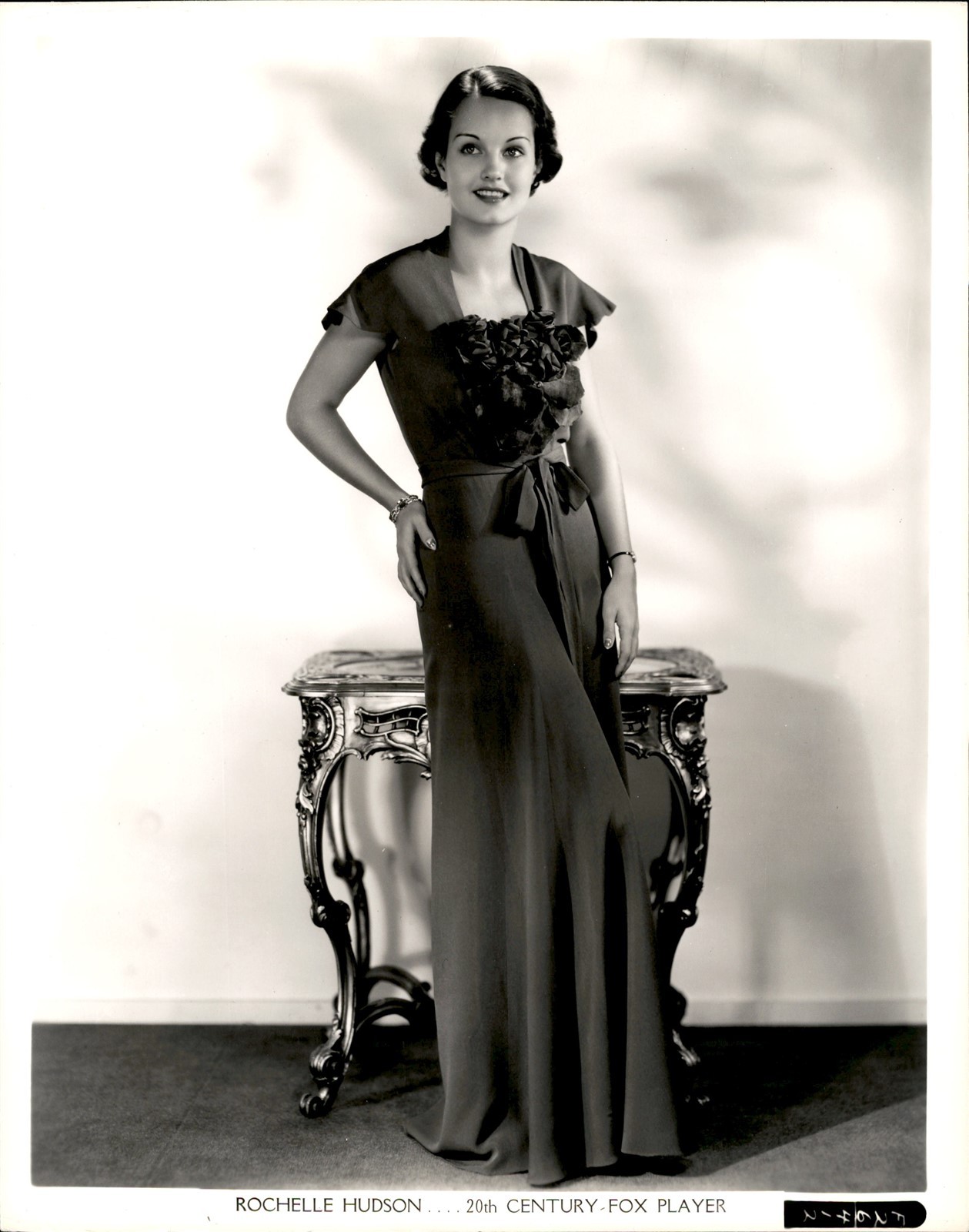 LMPE30 Orig Gene Kornman Photo ROCHELLE HUDSON GLAMOUR SHOT 1930s-40s FOX PLAYER LMPE30 Orig Gene Kornman Photo ROCHELLE HUDSON GLAMOUR SHOT 1930s-40s FOX PLAYER
