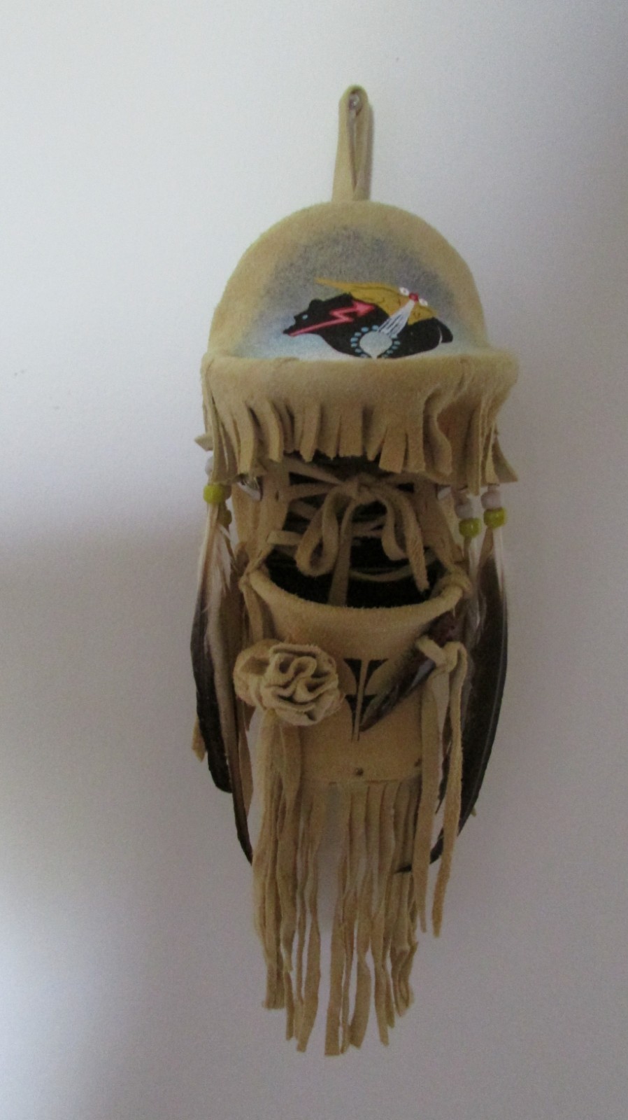 NEW NATIVE AMERICAN HANDMADE PAPOOSE CARRIER BEAUTIFULLY DONE DETAILED ONLY ONE