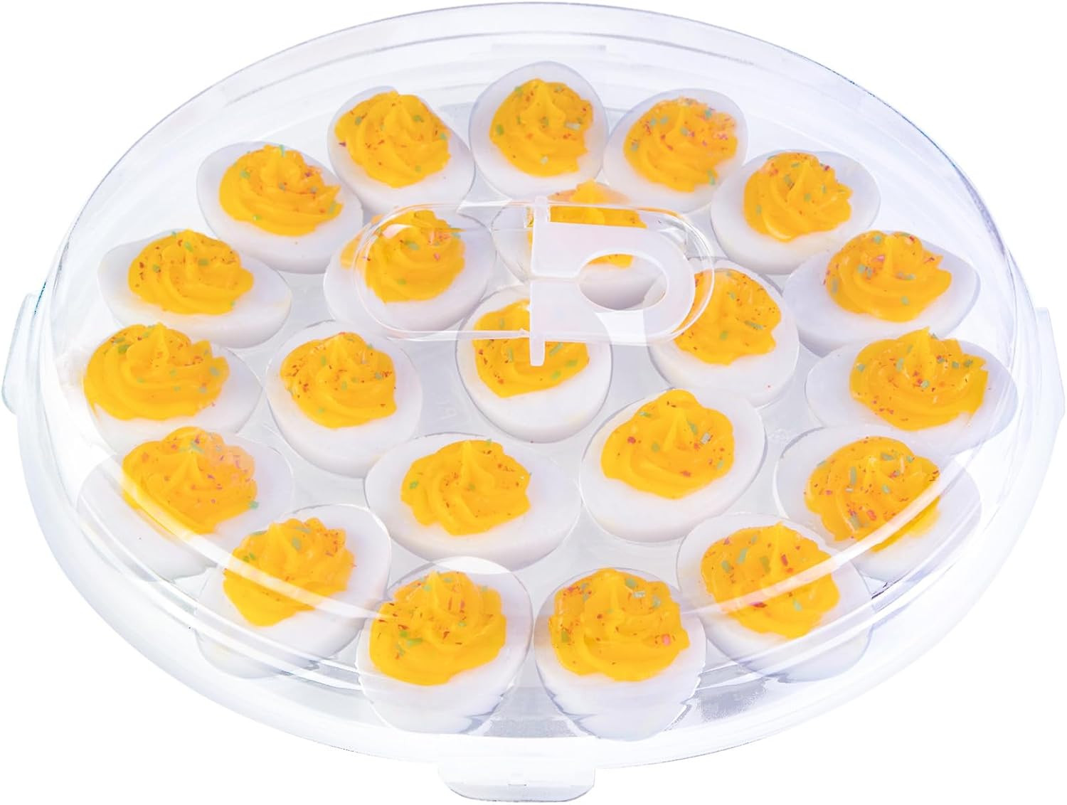 Deviled Egg Containers with Lid, Deviled Egg Platter Carrier, Clear Deviled Egg Containers with Lid, Deviled Egg Platter Carrier, Clear