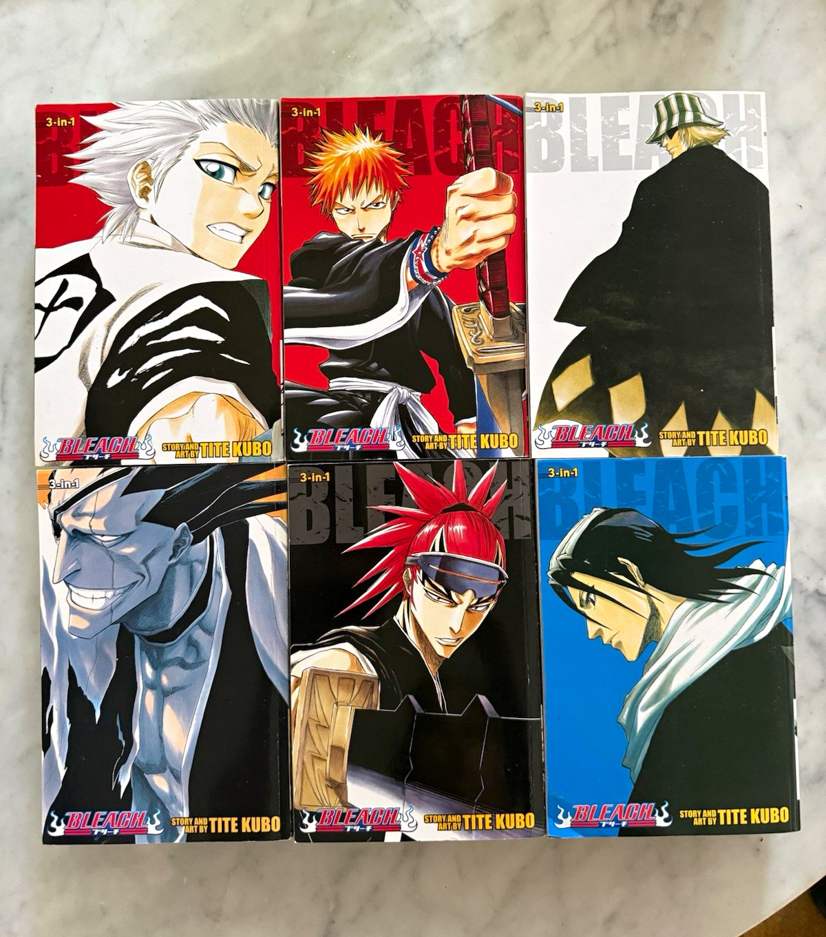 Bleach 3-in-1 Manga Lot Vol 1-18 English Digest Tite Kubo VIZ Media