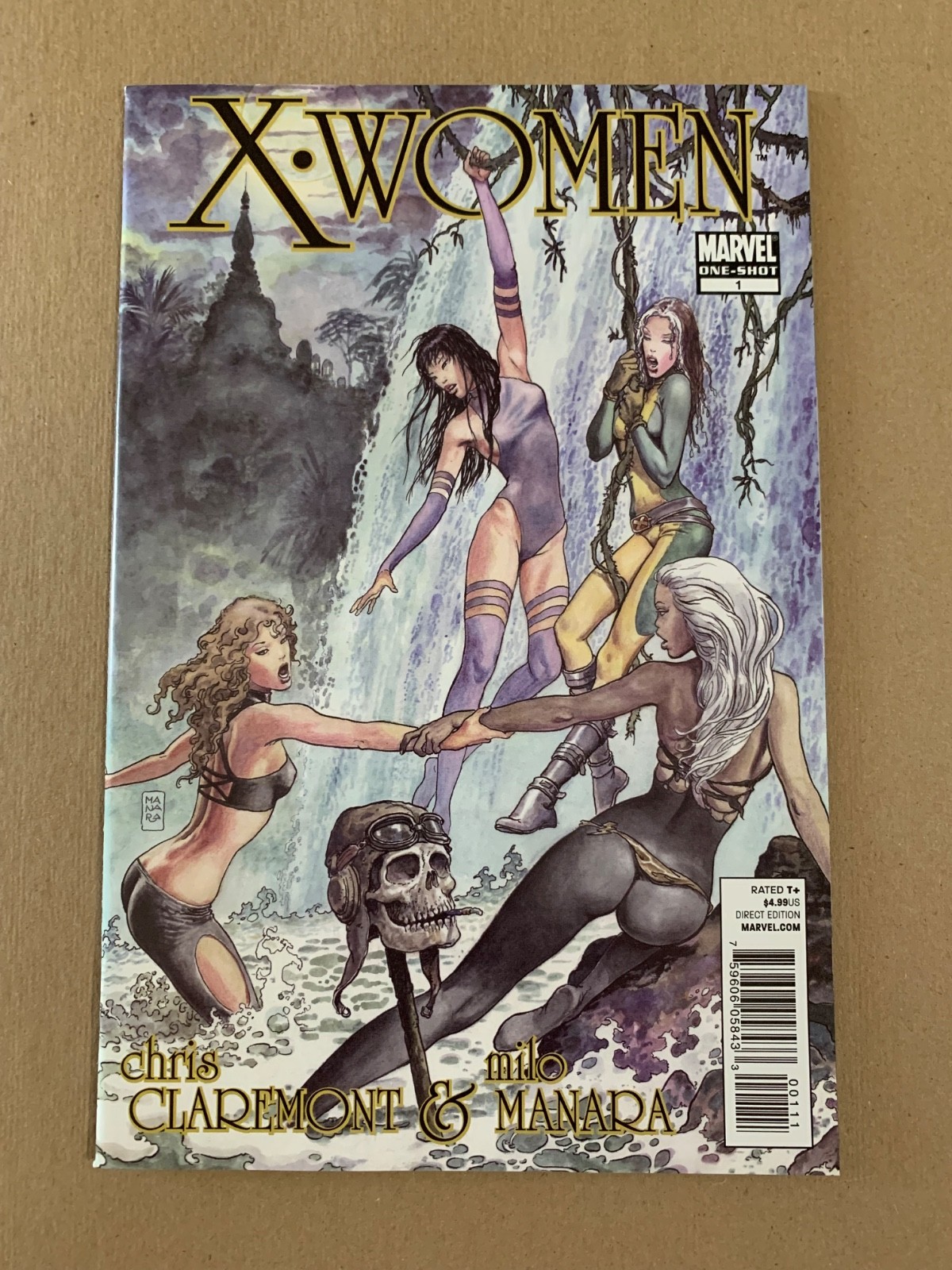 X-WOMEN #1 by CHRIS CLAREMONT & MILO MANARA, MARVEL 2010, ROGUE, PSYLOCKE, STORM X-WOMEN #1 by CHRIS CLAREMONT & MILO MANARA, MARVEL 2010, ROGUE, PSYLOCKE, STORM