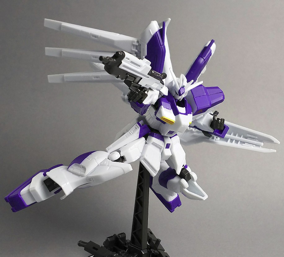 Built BANDAI G Frame Char\'s Counter Attack 12 Hi Nu Gundam Model Kit