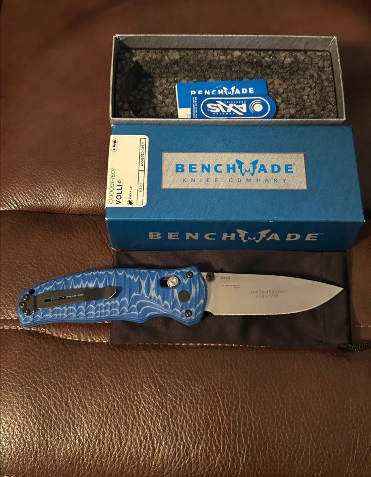 Benchmade 1000001-1601 VOLLI Only 750 made