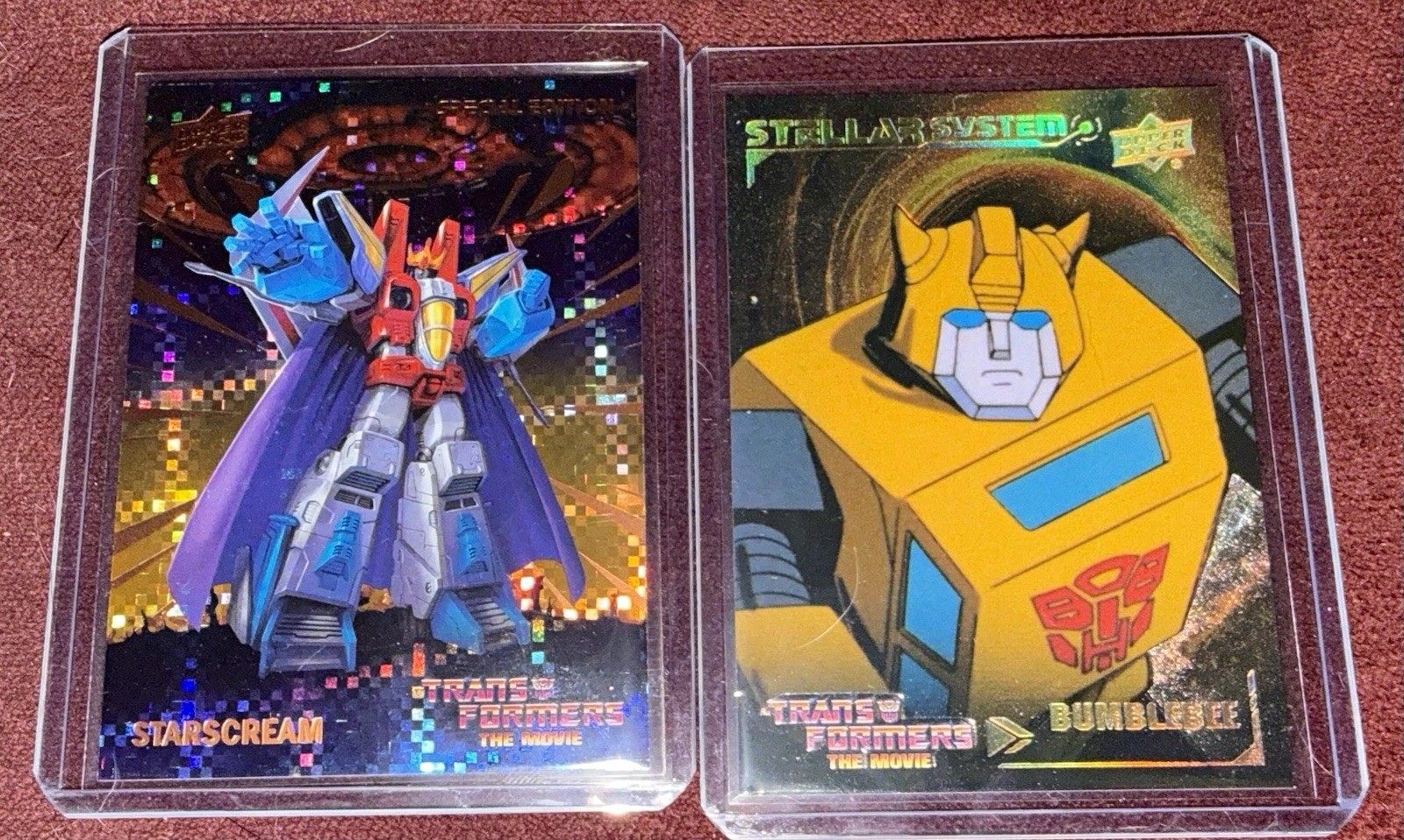 Upper Deck Transformers Starscream Unicron 53/86 Bumblebee SS Black Hole 04/25