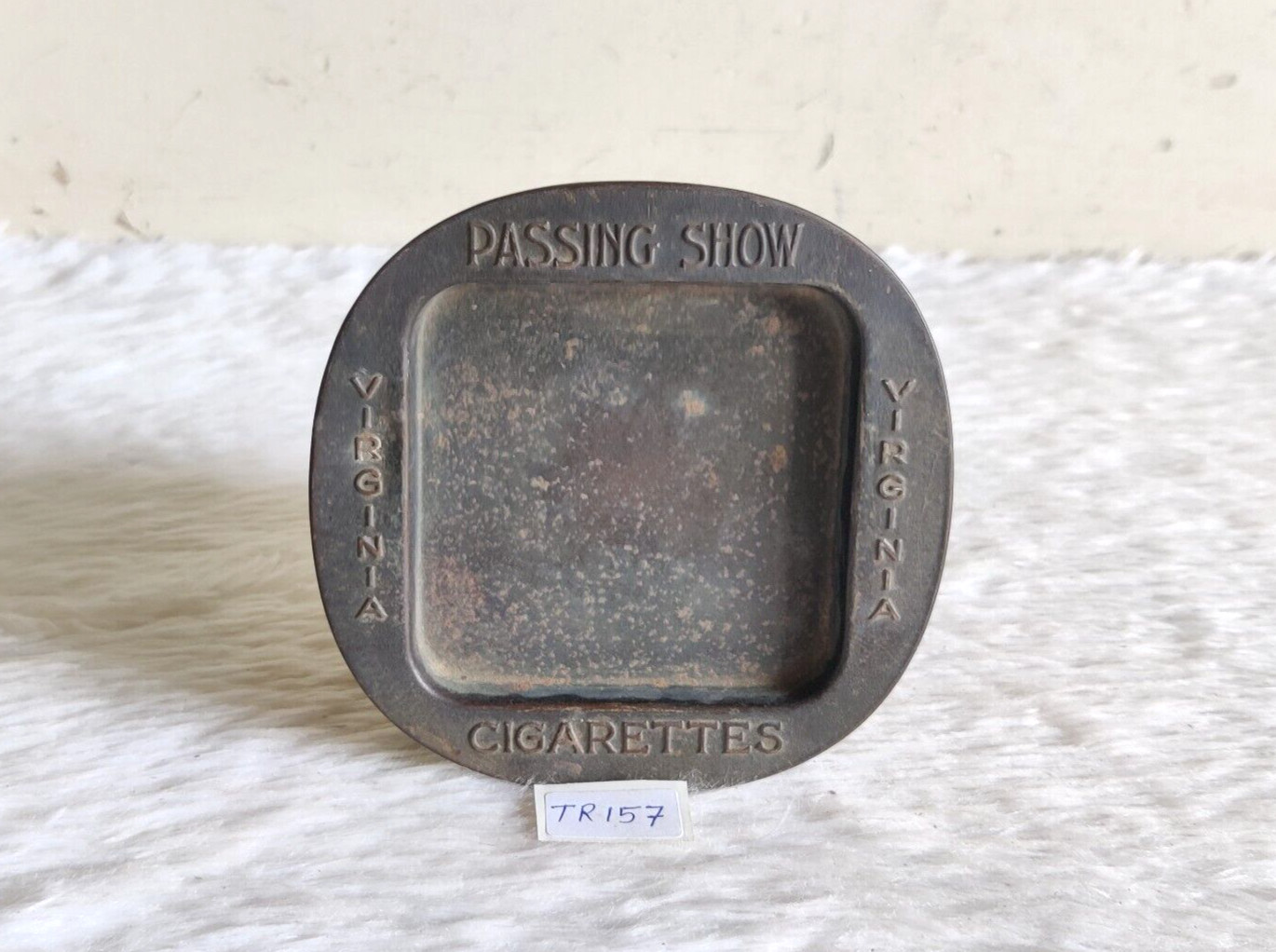 1930s Vintage Passing Show Advertising Virginia Cigarettes UK Tin Tray TR157