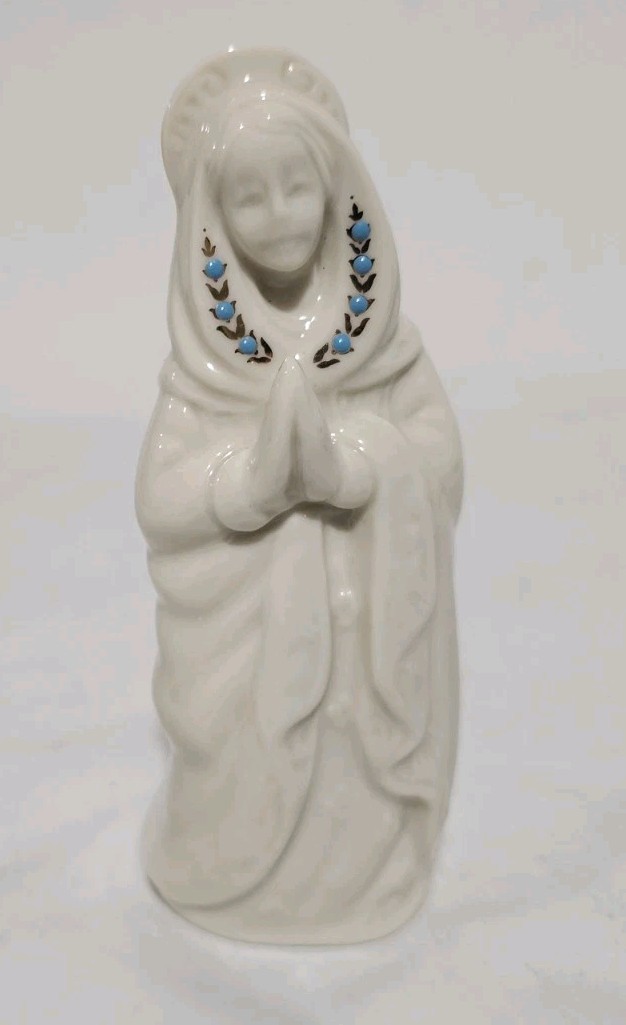 VTG Mary 1993 Lenox China Jewels Nativity Piece Excellent Condition