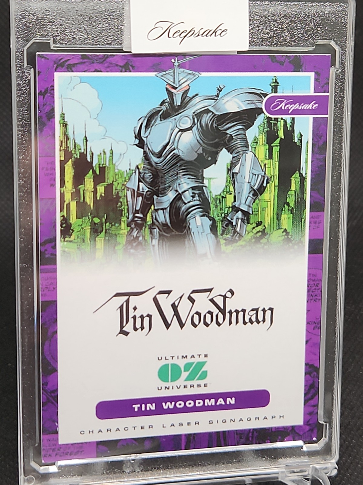 Wizard of Oz Ultimate Oz Universe Tin Woodman Purple Border Parallel  /25 LS