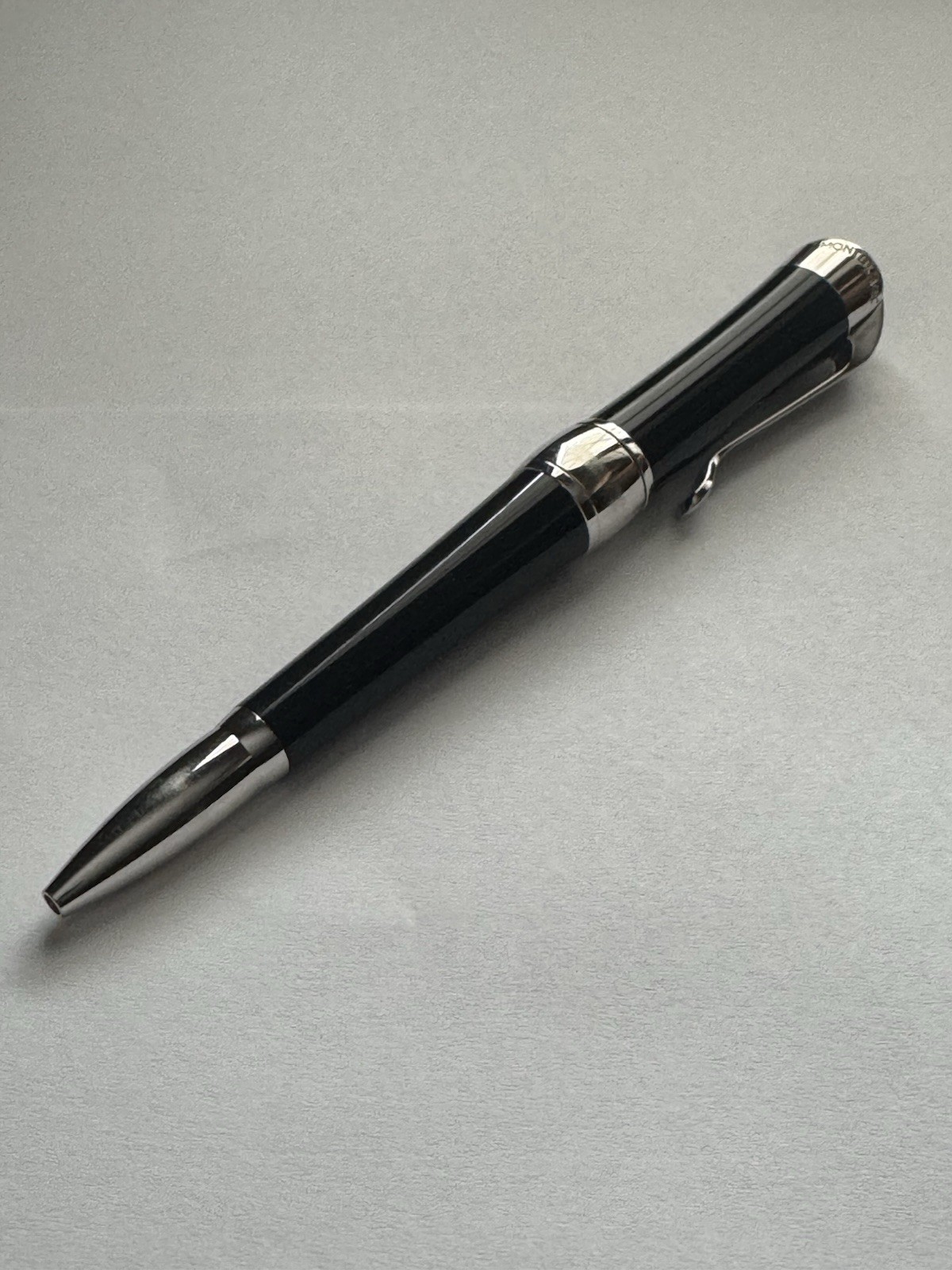 MONTBLANC Ballpoint pen Etoile de Mont Blanc Precious diamond mens RARE