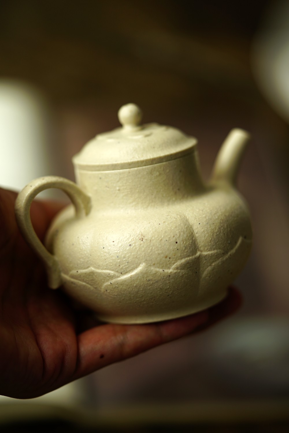 160cc chinese Yixing Handmade Zisha teapot Duan Clay MuLian Hu Gongfu Tea Pot