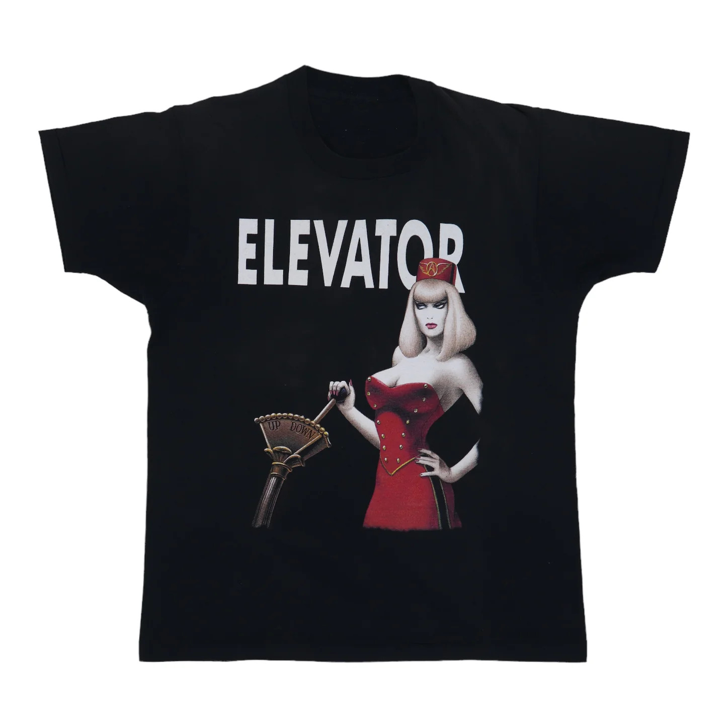 Vintage 1988  Elevator Aerosmith Pump All Size Black Unisex Shirt