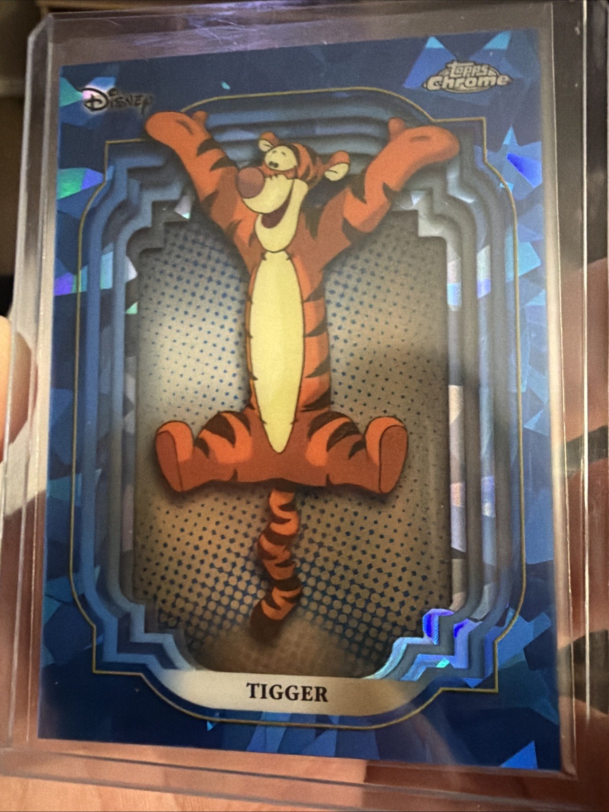 Tigger - 2024 Topps Chrome Disney #125 Disney Sapphire Near Mint