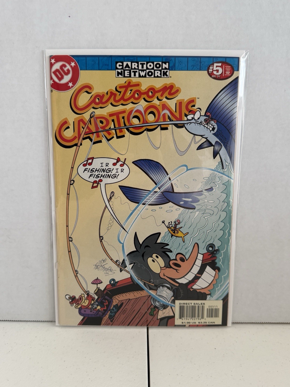 Cartoon Cartoons 5 2001 Comic High Grade Low Print Run Cartoon Network