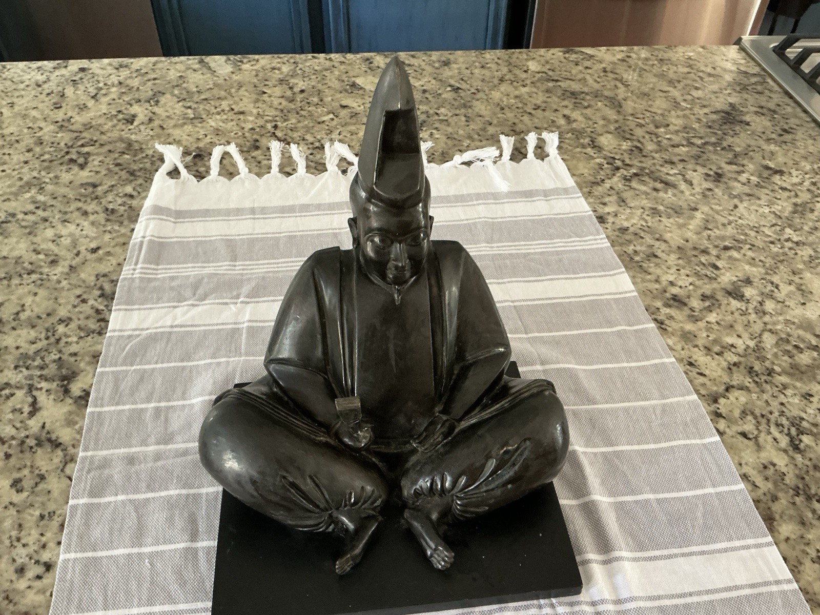 Statue Of The Shogun Minamoto No Yoritomo Replica  14”