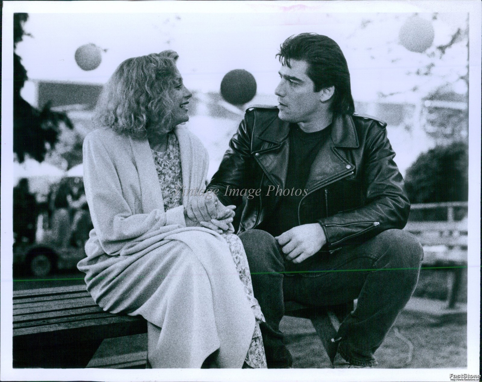 1989 Ken Wahkl Patti D\'Arbanville In Episode Of Wiseguy Television Photo 8x10