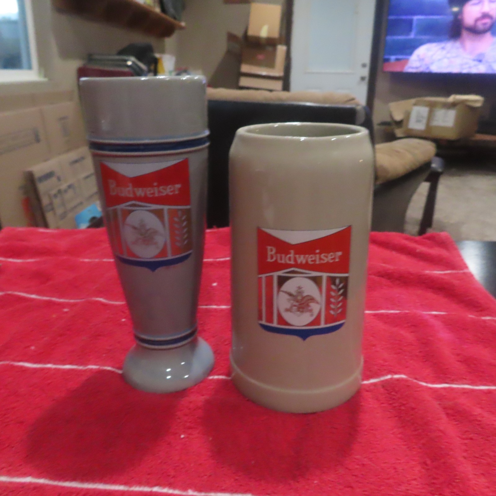 2-  Anheuser-Busch BUDWEISER STEIN
