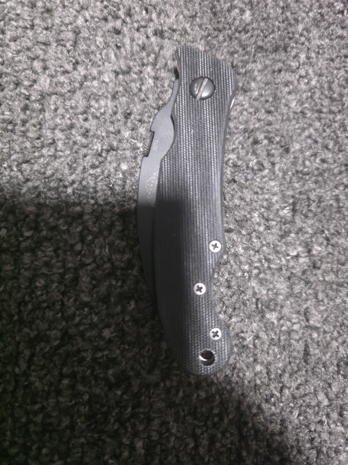 Emerson Knives ELVIA black Blade #74 Emerson Knives ELVIA black Blade #74