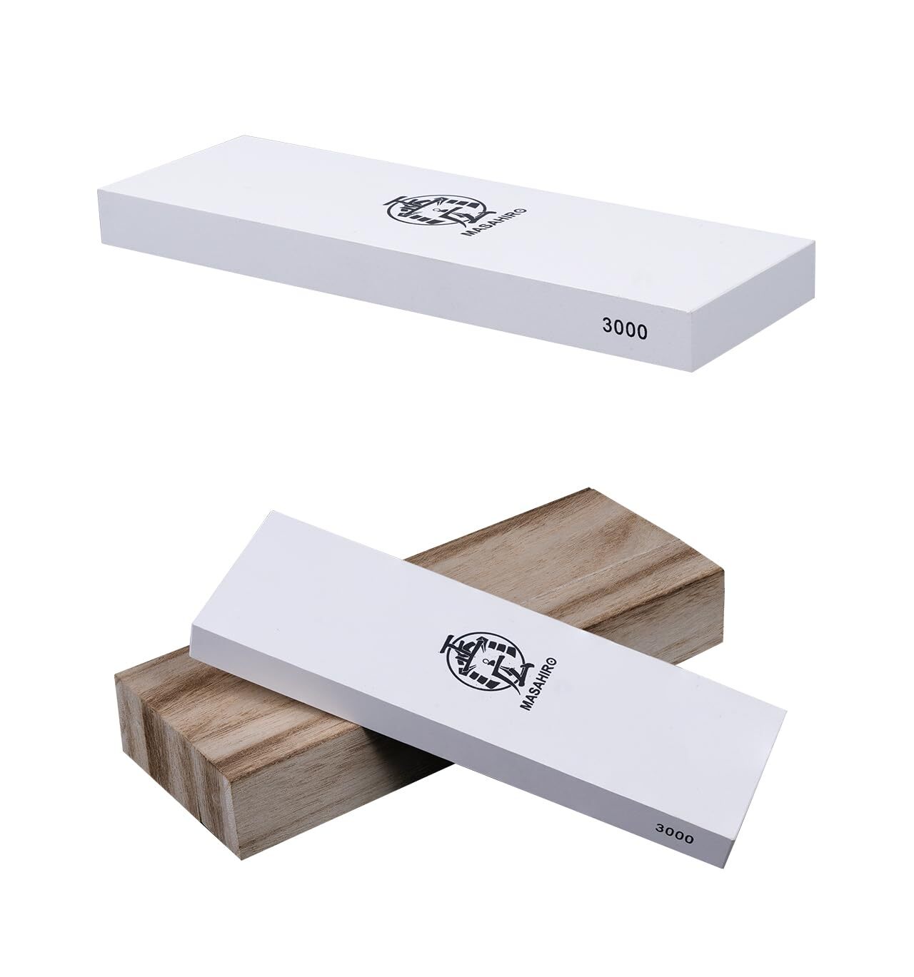 Masahiro Double Side Whetstone, Fine #3000, Swords Blade, Knife Sharpening Stone