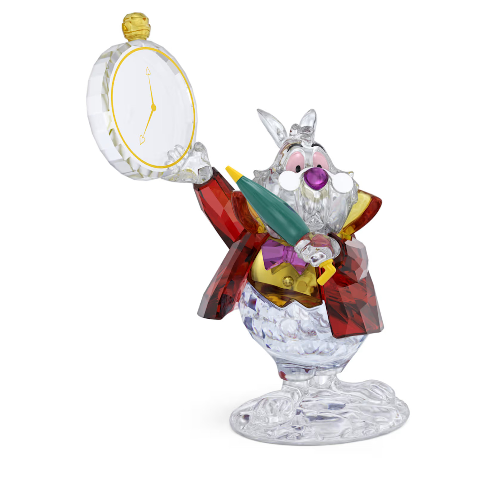 Swarovski White Rabbit Alice in Wonderland Crystal Figurine Brand New 5670229