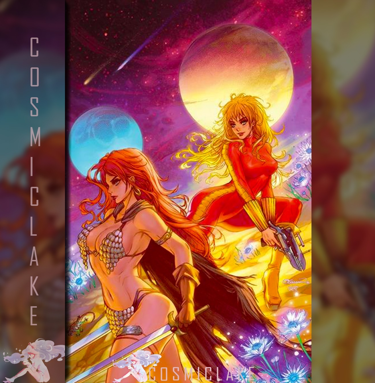 Red Sonja Barbarella #2 Turner 1:20 Ratio Virgin Variant Presale 12/2☆