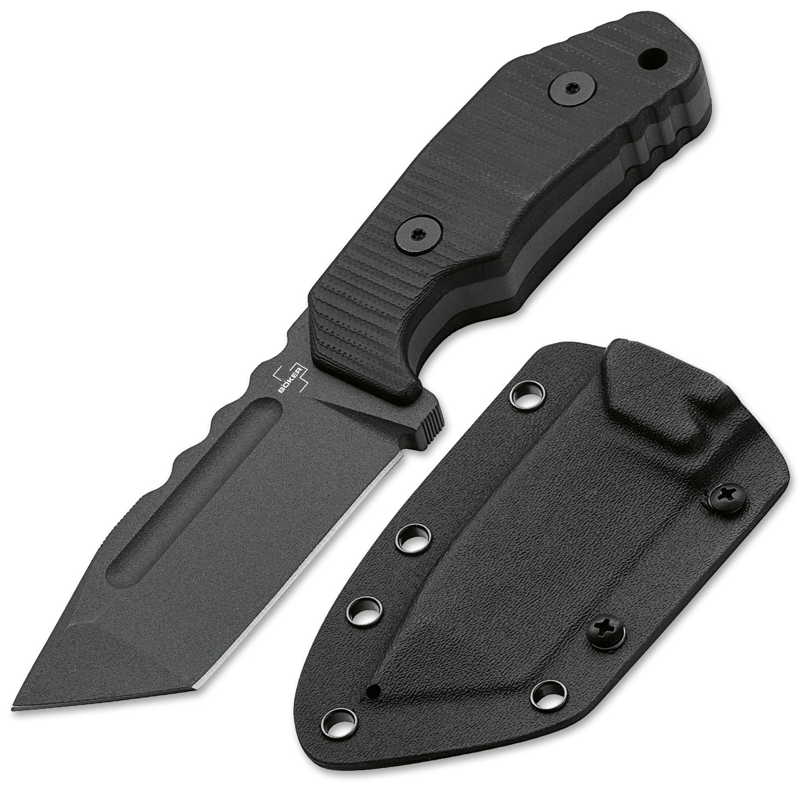 Boker Plus Little Dvalin Tanto Fixed EDC Knife 3.15