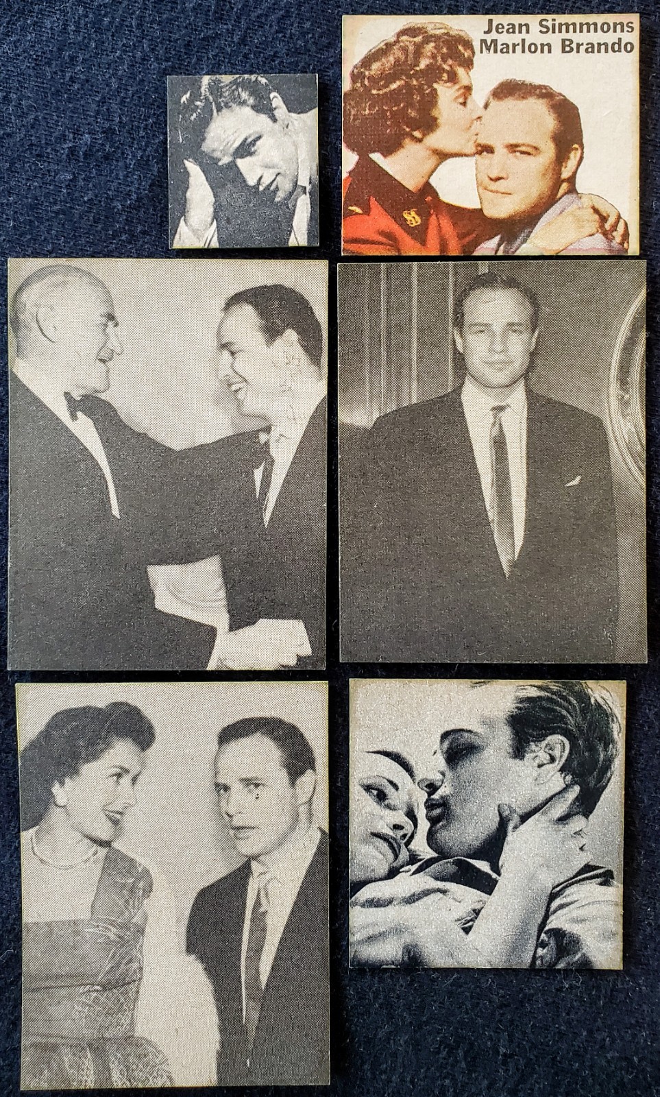 1960s Marlon Brando 6x Small National Republic Hollywood 1x1 - 2x3 Photographs
