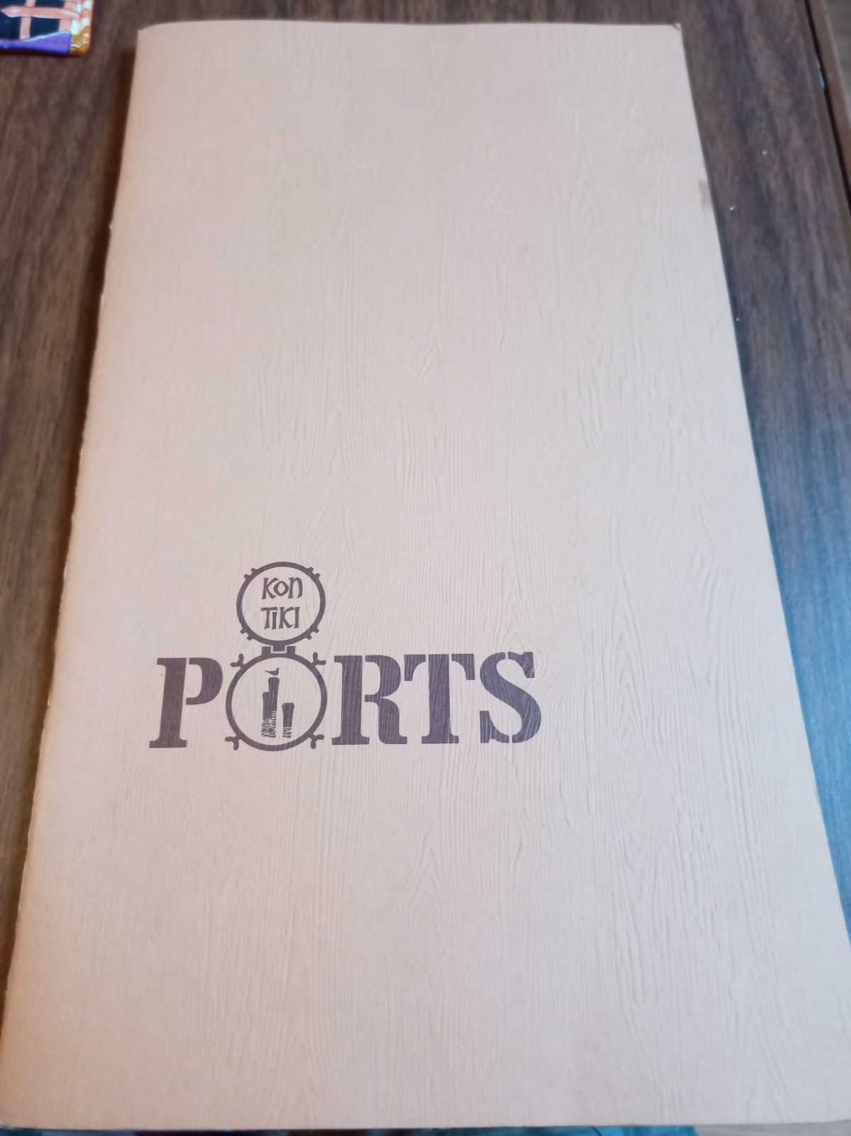 Vintage Kon Tiki Ports Menu Sheraton Chicago Hotel 1962 Vintage Kon Tiki Ports Menu Sheraton Chicago Hotel 1962
