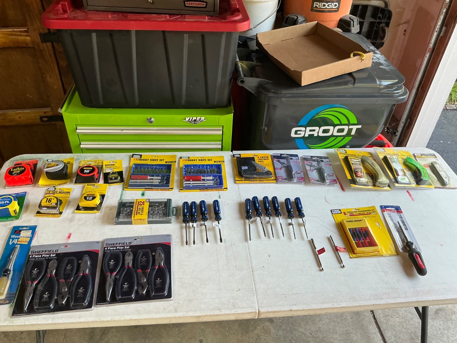 All these NOS tools over 30 of them all for $120 OBO all NIB or have tags on